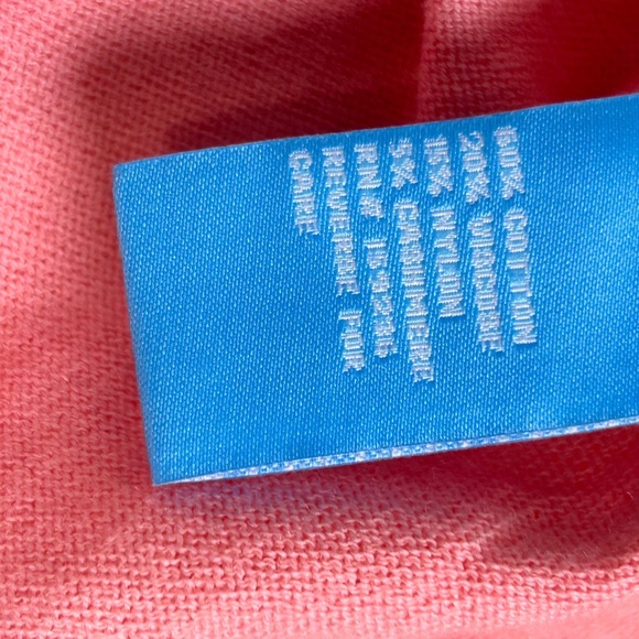 J. Mcglaughlin Henri Scalloped Hem Crew Neck lightweight Sweater Size Medium - Picture 7 of 7